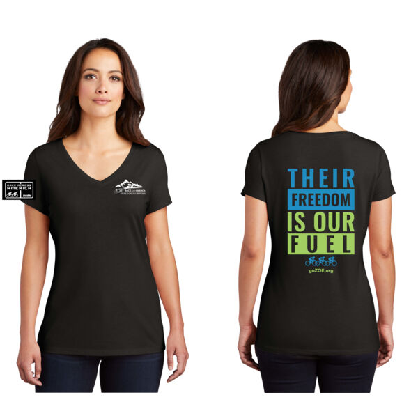 GoZOE RAAM V-Neck Tee - Ladies Thumbnail